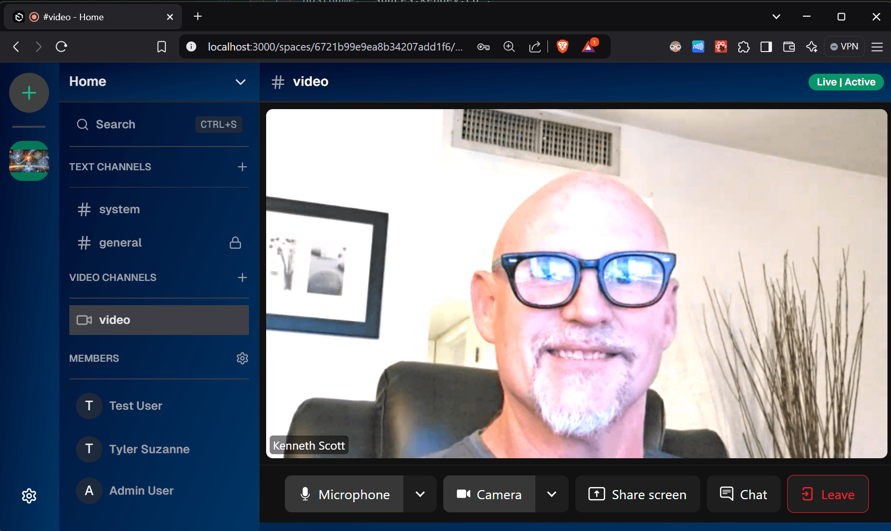 Payload Spaces LiveKit